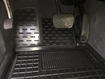 Коврики в салон Mercedes Benz W220 S 1998-2005 Резиновые Avto-Gumm. Фото 13