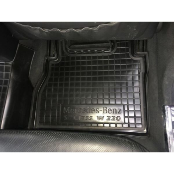 Коврики в салон Mercedes Benz W220 S 1998-2005 Резиновые Avto-Gumm. Фото 6