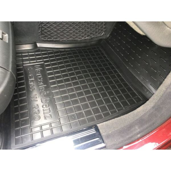 Коврики в салон Mercedes Benz W220 S 1998-2005 Резиновые Avto-Gumm. Фото 8