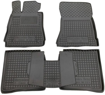 Коврики в салон Mercedes Benz W221 S (2005-2013) (Avto-Gumm). Фото 2