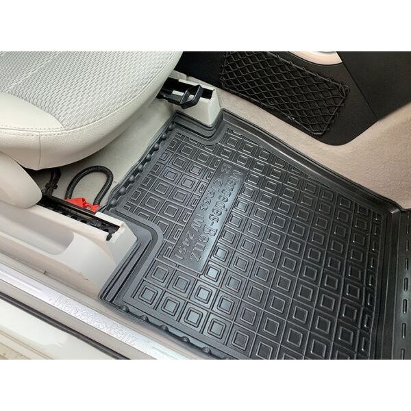 Коврики в салон Mercedes Benz W245 B 2005-2010 Резиновые Avto-Gumm. Фото 9