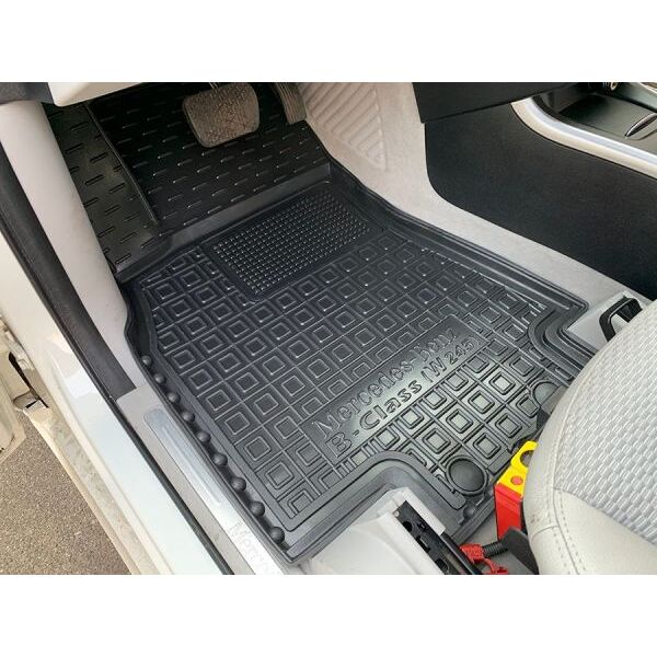 Коврики в салон Mercedes Benz W245 B 2005-2010 Резиновые Avto-Gumm. Фото 2