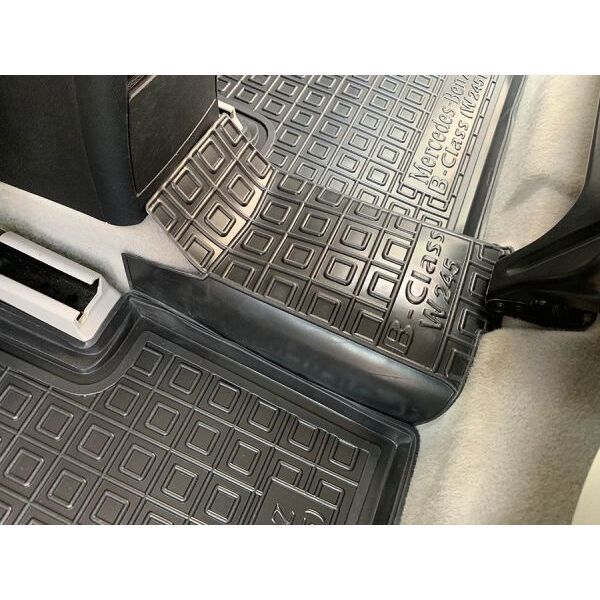 Коврики в салон Mercedes Benz W245 B 2005-2010 Резиновые Avto-Gumm. Фото 6