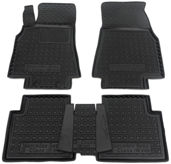 Коврики в салон Mercedes Benz W245 B 2005-2010 Резиновые Avto-Gumm. Фото 12