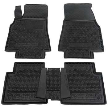 Коврики в салон Mercedes Benz W245 B 2005-2010 Резиновые Avto-Gumm