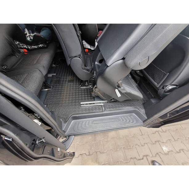 Коврики в салон Mercedes Benz W447 Vito III (2014-...) 3-й ряд Резиновые Avto-Gumm. Фото 7