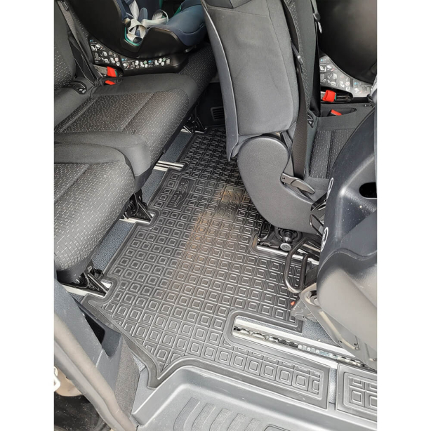 Коврики в салон Mercedes Benz W447 Vito III (2014-...) 3-й ряд Резиновые Avto-Gumm. Фото 3