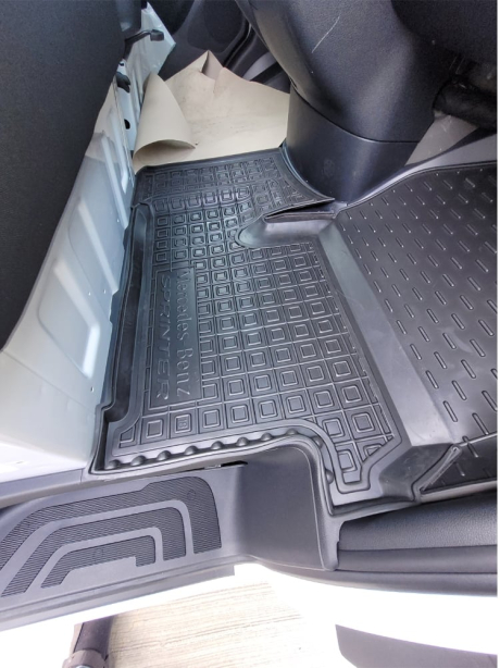 Коврики в салон Mercedes Benz W907 Sprinter III (2018-...) (1plus2) (Avto-Gumm). Фото 15