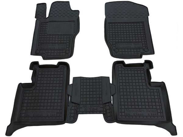 Коврики в салон Mercedes Benz X164 GL (2006-2012) Резиновые Avto-Gumm. Фото 13