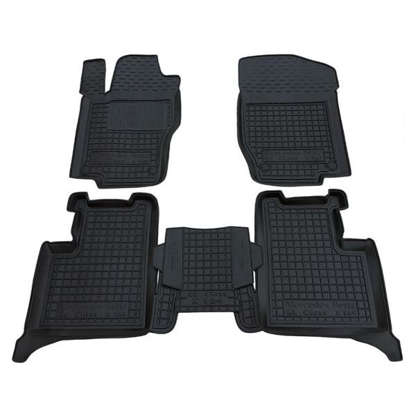 Коврики в салон Mercedes Benz X164 GL (2006-2012) Резиновые Avto-Gumm