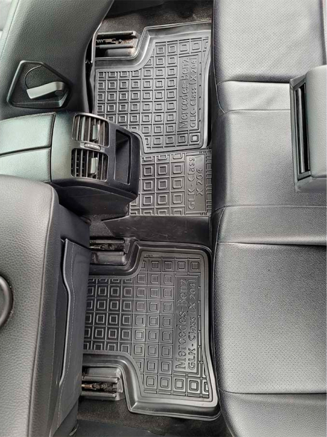 Коврики в салон Mercedes Benz X204 GLK (2008-2015) Резиновые Avto-Gumm. Фото 16