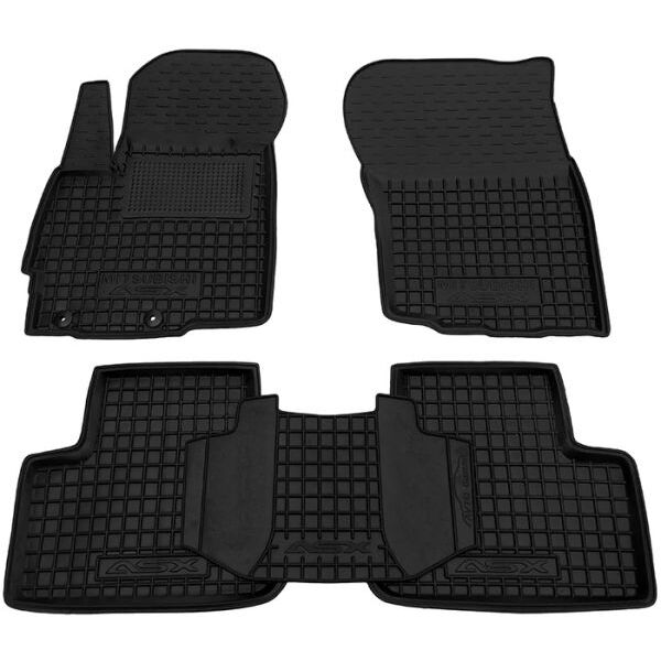 Коврики в салон Mitsubishi ASX (2010-...) Резиновые Avto-Gumm