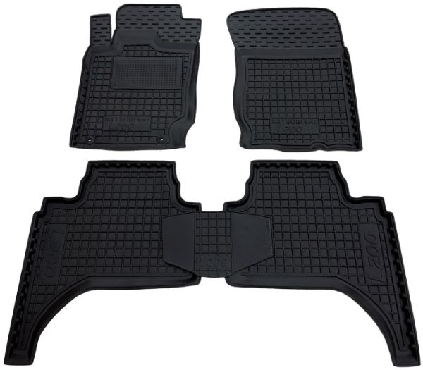 Коврики в салон Mitsubishi L200 (KAOT) 2006-2015 арабская версия Avto-Gumm. Фото 2
