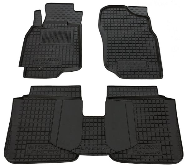 Коврики в салон Mitsubishi Lancer IX 2003-2009 Резиновые Avto-Gumm. Фото 7
