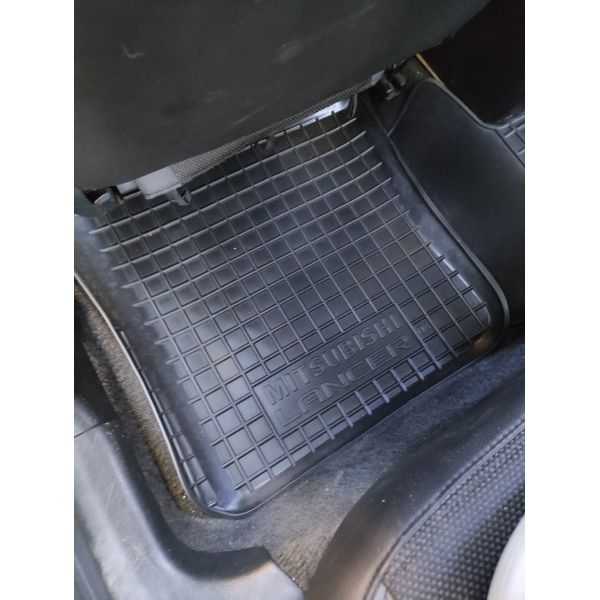Коврики в салон Mitsubishi Lancer IX 2003-2009 Резиновые Avto-Gumm. Фото 4