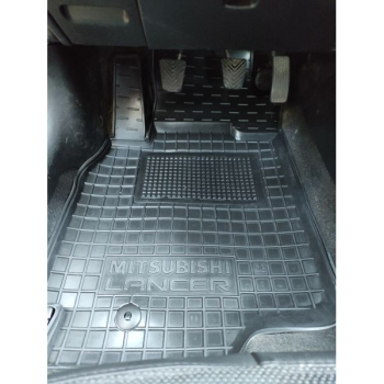 Коврики в салон Mitsubishi Lancer IX 2003-2009 Резиновые Avto-Gumm. Фото 2