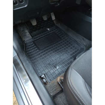 Коврики в салон Mitsubishi Lancer IX 2003-2009 Резиновые Avto-Gumm. Фото 3