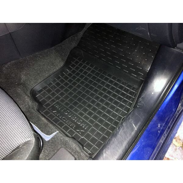 Коврики в салон Mitsubishi Lancer X (2007-2015) Резиновые Avto-Gumm. Фото 9