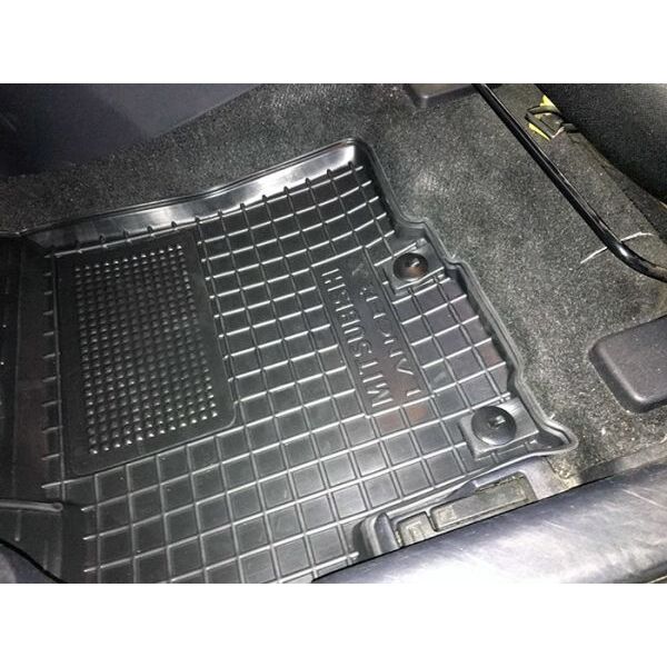 Коврики в салон Mitsubishi Lancer X (2007-2015) Резиновые Avto-Gumm. Фото 3