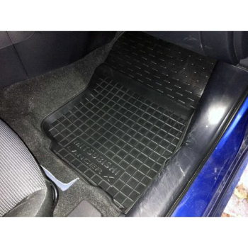 Коврики в салон Mitsubishi Lancer X (2007-2015) Резиновые Avto-Gumm. Фото 9