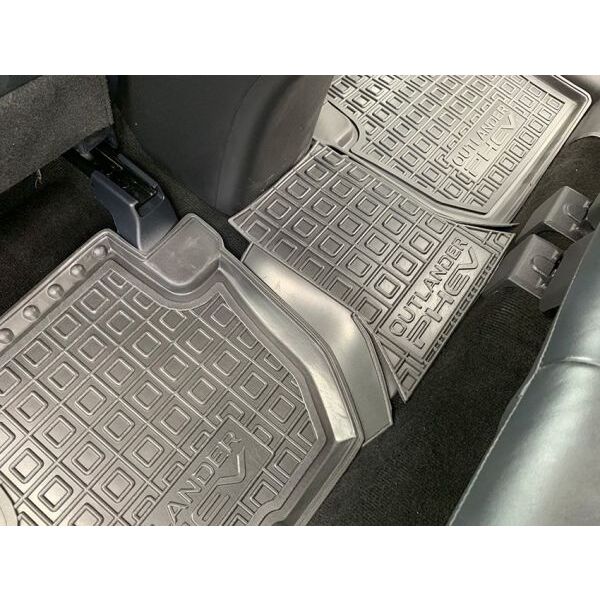 Коврики в салон Mitsubishi Outlander PHEV (2013-...) Резиновые Avto-Gumm. Фото 6