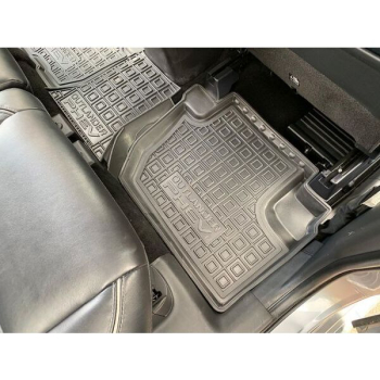 Коврики в салон Mitsubishi Outlander PHEV (2013-...) Резиновые Avto-Gumm. Фото 8