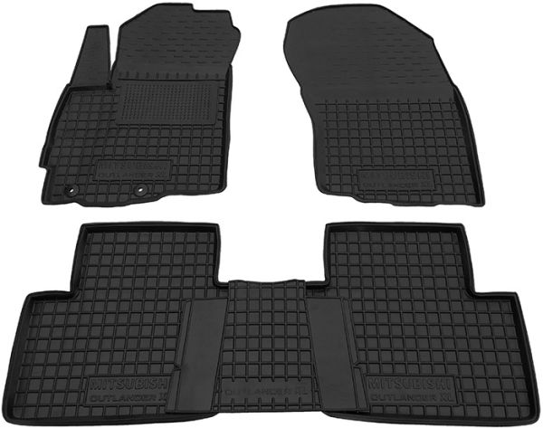 Коврики в салон Mitsubishi Outlander XL 2007-2012 (Avto-Gumm). Фото 12