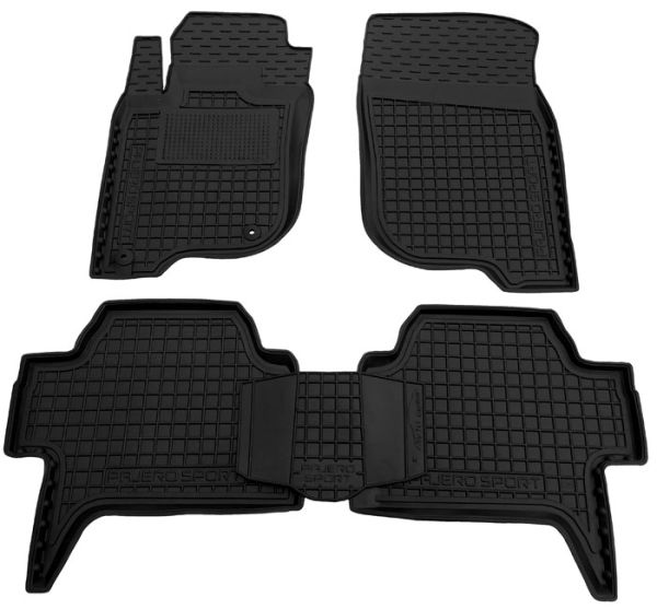Коврики в салон Mitsubishi Pajero Sport II (2008-2016) Avto-Gumm. Фото 3