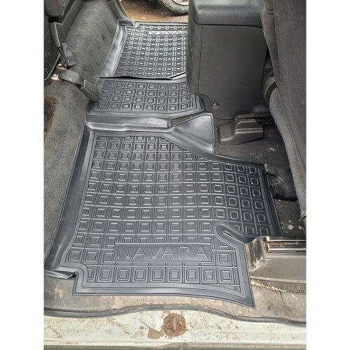 Коврики в салон Nissan Navara (D40) (2005-2010) King Cab (Avto-Gumm). Фото 7