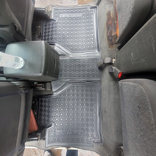 Коврики в салон Nissan Navara (D40) (2005-2010) King Cab (Avto-Gumm). Фото 6