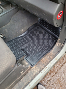 Коврики в салон Nissan Navara (D40) (2005-2010) King Cab (Avto-Gumm). Фото 16
