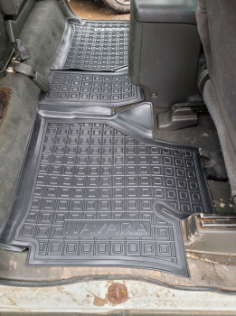 Коврики в салон Nissan Navara (D40) (2005-2010) King Cab (Avto-Gumm). Фото 19