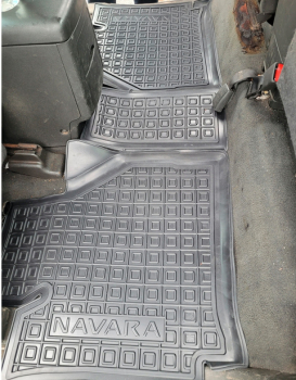 Коврики в салон Nissan Navara (D40) (2005-2010) King Cab (Avto-Gumm). Фото 18