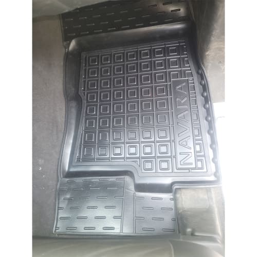 Коврики в салон Nissan Navara Double Cab 2010- Резиновые (Avto-Gumm). Фото 4