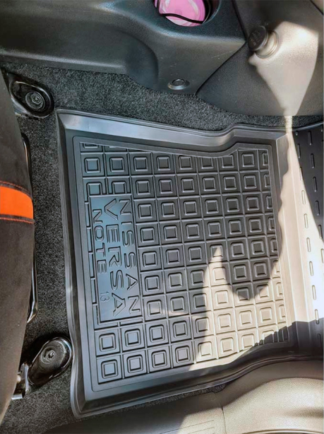 Коврики в салон Nissan Note Versa (2012-2019) Резиновые Avto-Gumm. Фото 12
