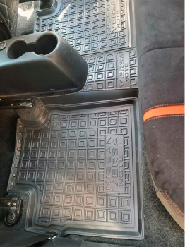 Коврики в салон Nissan Note Versa (2012-2019) Резиновые Avto-Gumm. Фото 11