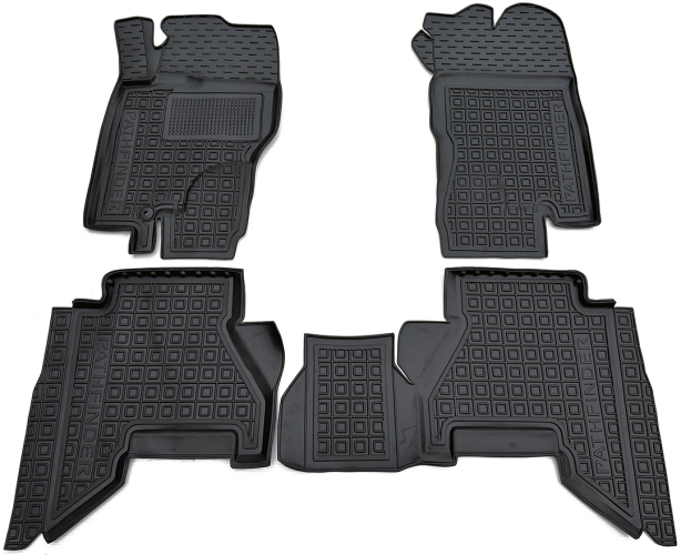Коврики в салон Nissan Pathfinder III (R51) (2005-2014) (Avto-Gumm). Фото 10