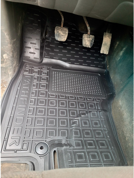 Коврики в салон Nissan Pathfinder III (R51) (2005-2014) (Avto-Gumm). Фото 12