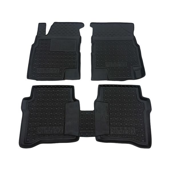Коврики в салон Nissan Primera P12 2002–2007 Резиновые Avto-Gumm