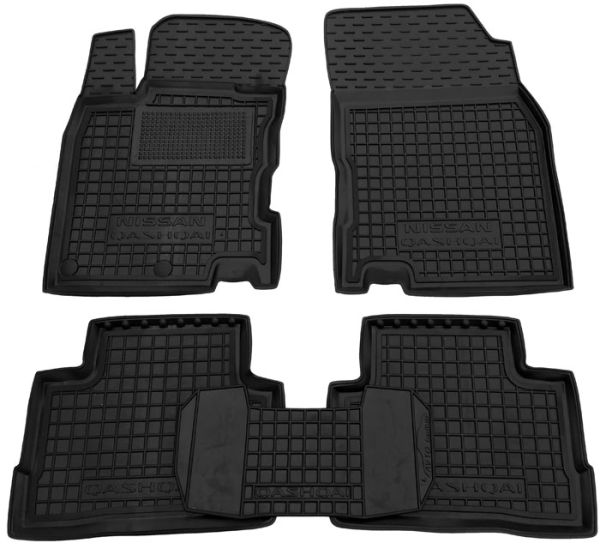 Коврики в салон Nissan Qashqai (2014-...) Резиновые Avto-Gumm. Фото 8