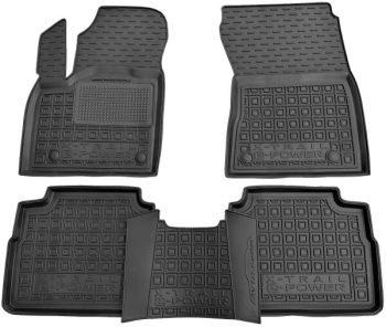 Коврики в салон Nissan X-Trail (T33) (2021-...) e-Power (Avto-Gumm). Фото 9