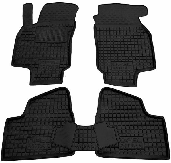 Коврики в салон Opel Astra G 1998-2004 Резиновые Avto-Gumm. Фото 11