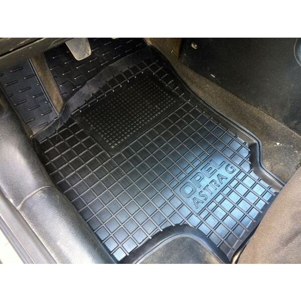 Коврики в салон Opel Astra G 1998-2004 Резиновые Avto-Gumm. Фото 2