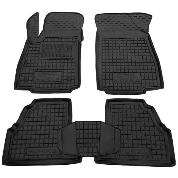 Коврики в салон Opel Mokka (2012-2021) Резиновые Avto-Gumm