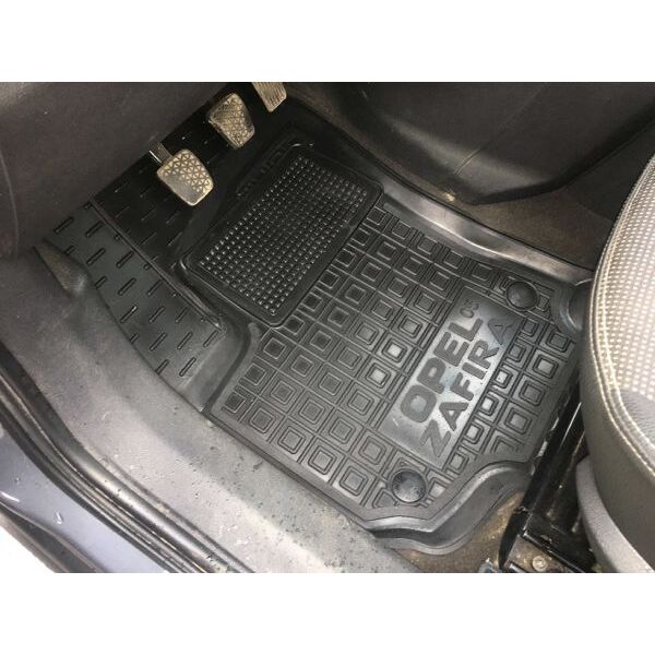 Коврики в салон Opel Zafira B (2005-2011) Резиновые Avto-Gumm. Фото 2
