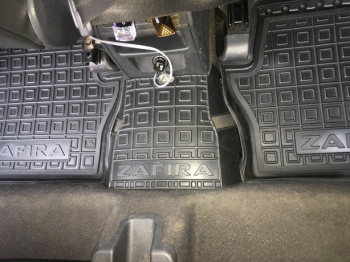 Коврики в салон Opel Zafira B (2005-2011) Резиновые Avto-Gumm. Фото 20