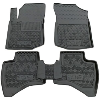Коврики в салон Peugeot 108 (2014-...) (Avto-Gumm)