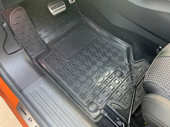 Коврики в салон Peugeot 2008 II (2019-...) Резиновые Avto-Gumm. Фото 11