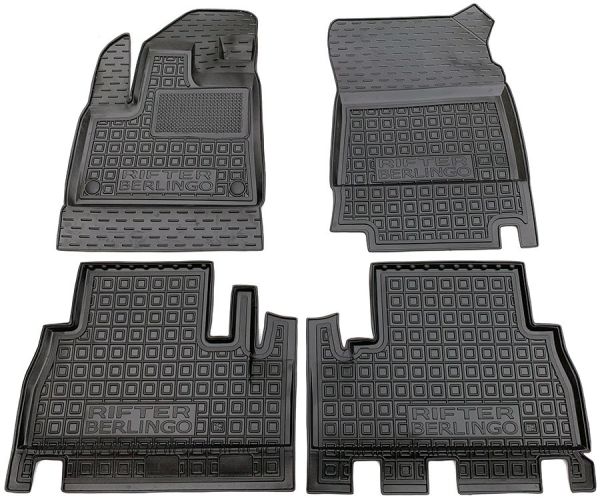 Коврики в салон Peugeot Rifter 19-/Citroen Berlingo 19- (Avto-Gumm). Фото 12