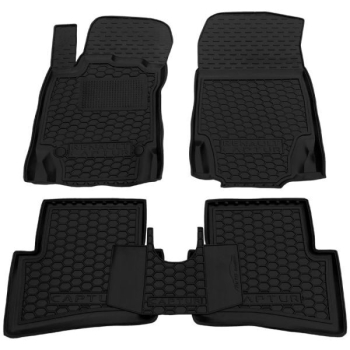 Коврики в салон Renault Captur (2013-2019) Резиновые Avto-Gumm